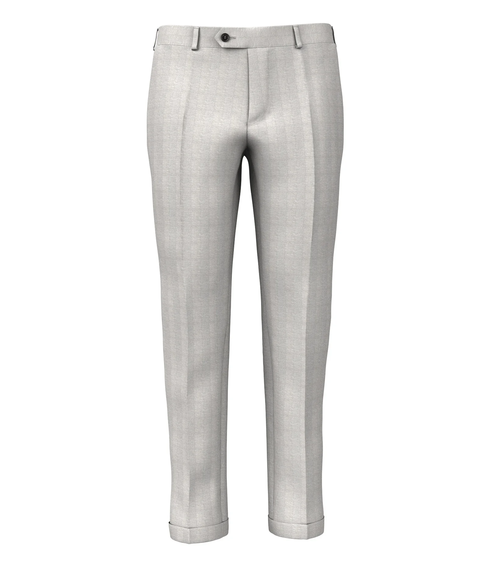 MEN HERRINGBONE TWEED Pants Wool Blend Straight Leg Trousers Casual Office  £57.59 - PicClick UK
