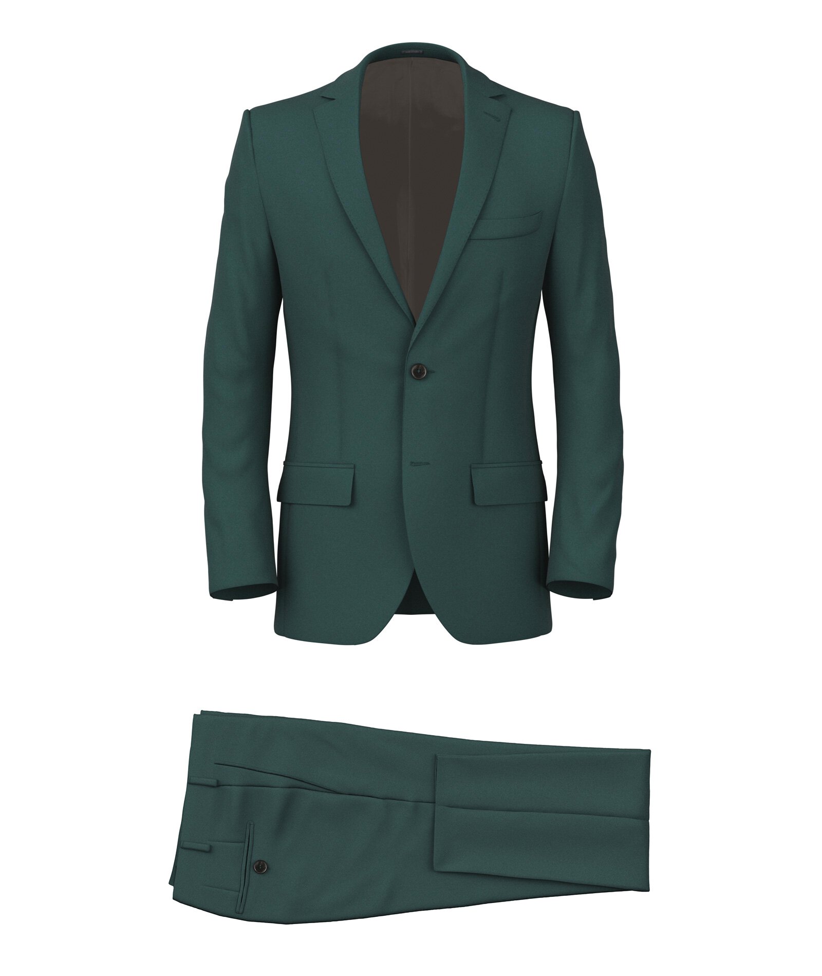 Buy Men Green Textured Slim Fit Wedding Three Piece Suit Online - 636766 |  Van Heusen