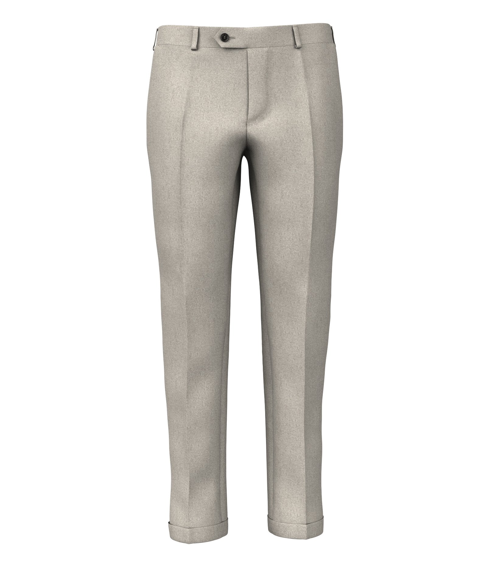 PANTHER Grey Flannel Trousers - Eduardo De Simone - Eduardo de Simone